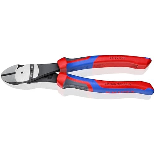 Knipex Heavy-Duty Nippers, 12 Offset, 200mm, 7422200