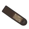 Electric Scooter Dashboard Cover Silicone Waterproof Electric Scooter Control Display Panel Protective Case for Xiaomi 4 Pro Black