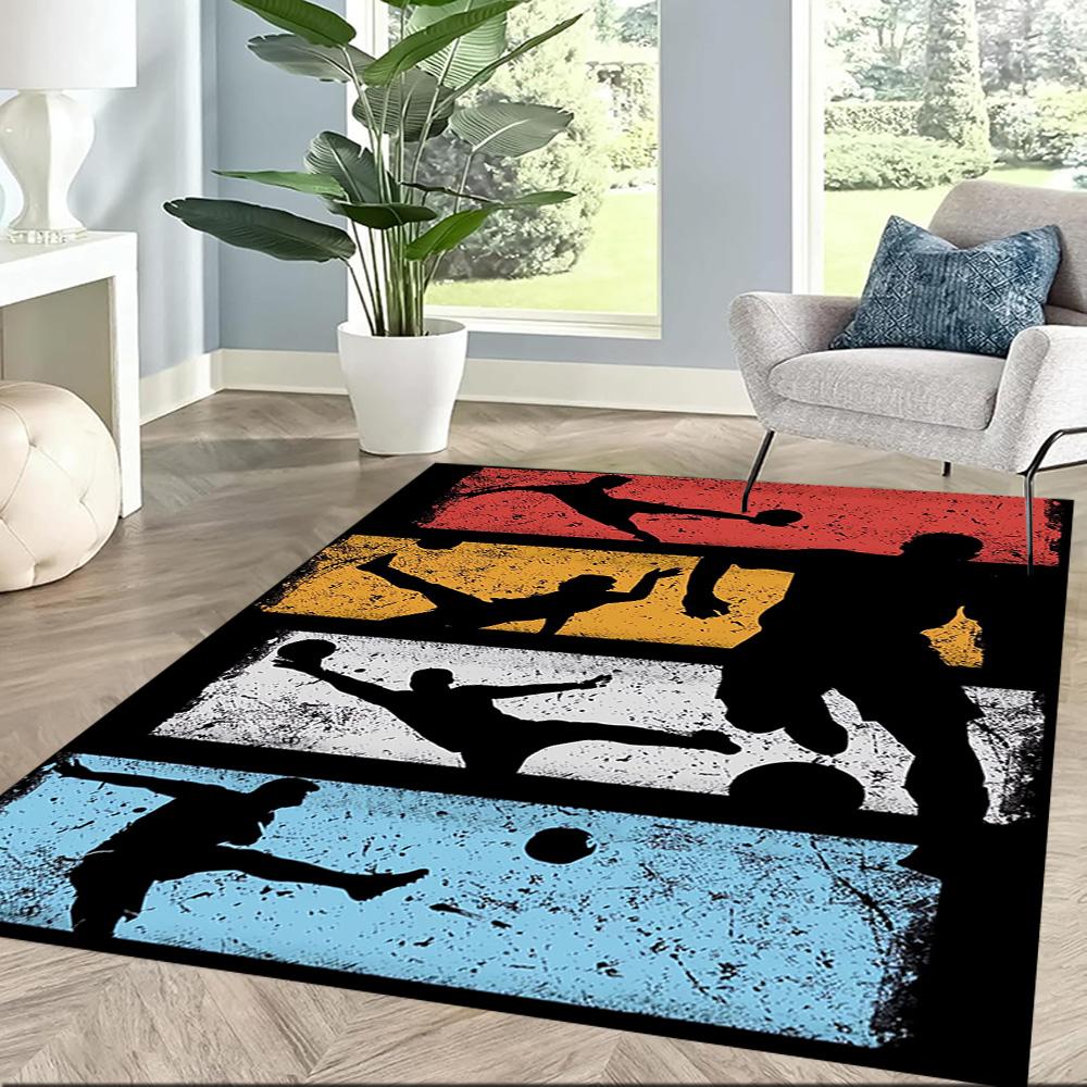 Dynamic Basketball Moves Floor Mats for Living Room, Bedroom and Room Decoration Are Suitable for Gifts.