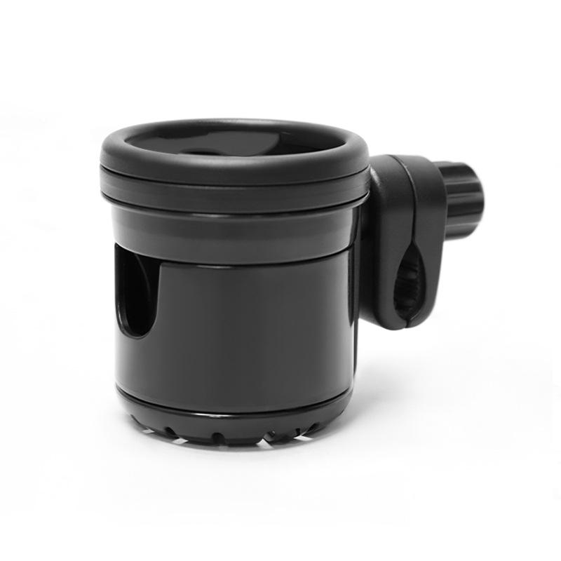

Two in One Rotating Stroller Bottle Cup Holder Electric Bike Bicycle Double Cup Holder Multifunctional Use Simple and Practical