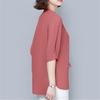 Women Spring Summer Style Blouses Shirts Lady Casual Half Sleeve V-Neck Loose Style Blusas Tops