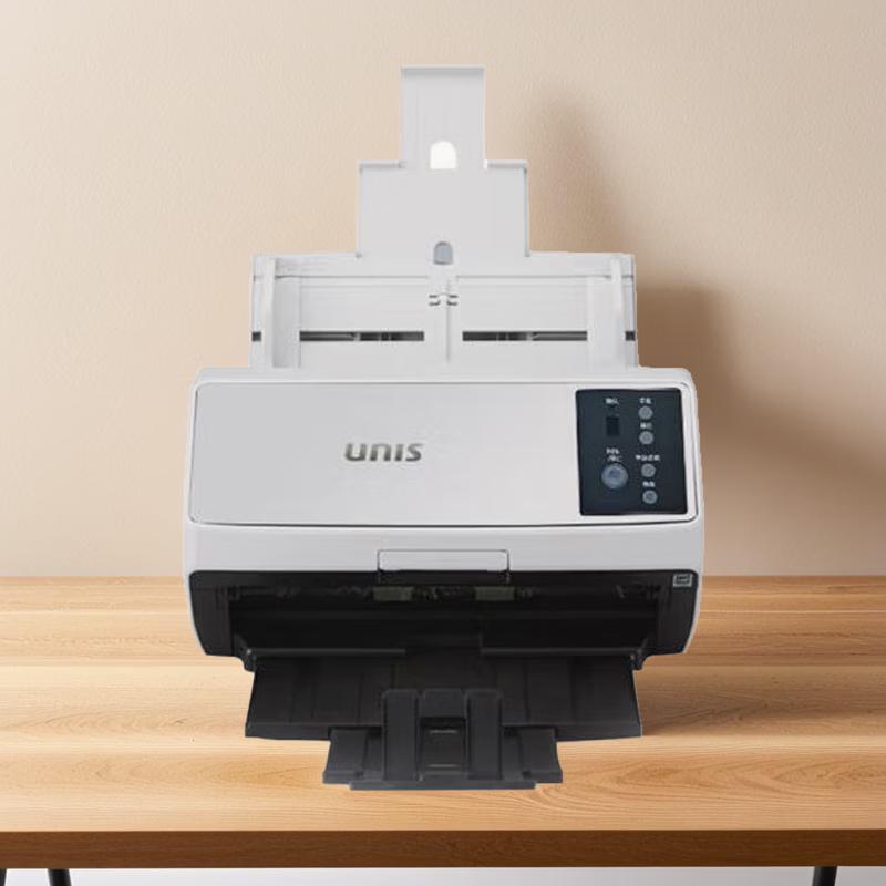 

UNIS Qi5840 High-Speed A4 Duplex Color Document Scanner CN plug (adapter included)