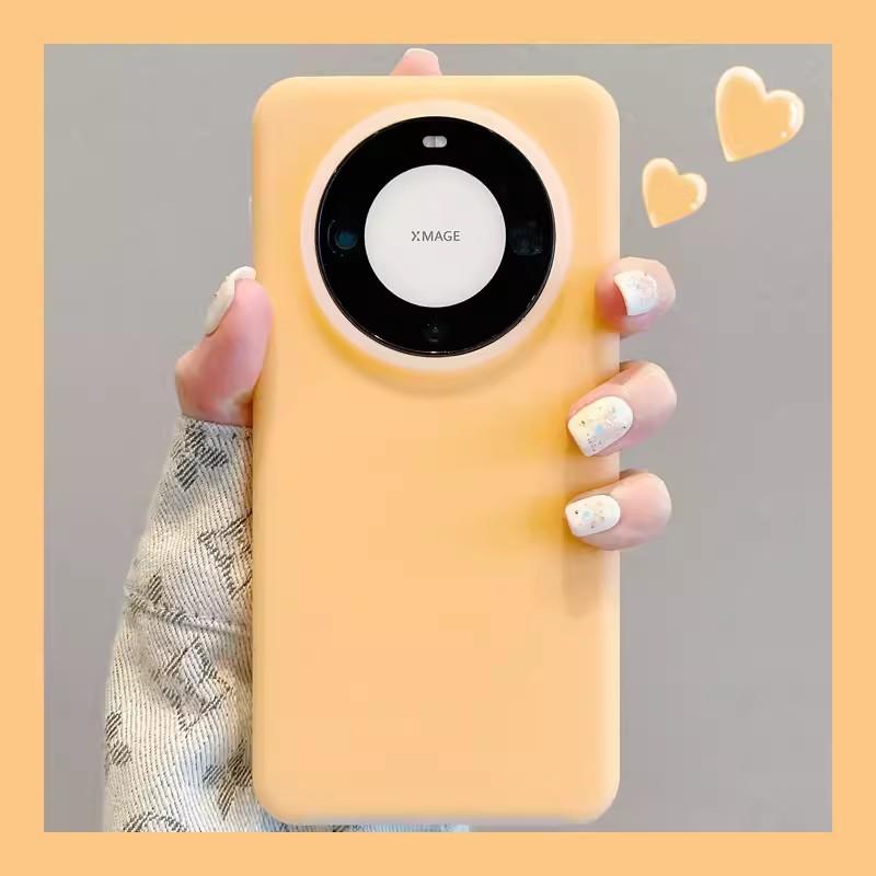 Potrivit pentru husă de telefon din silicon lichid jeleu Huawei Pura70pro și husă protectoare rezistentă la șocuri, prietenoasă cu pielea Mate60PRO