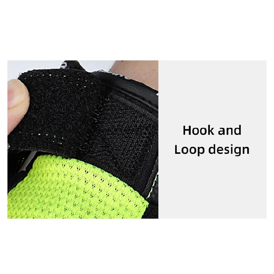 Motobike Motorcycle Knitting Unisex Moto Touch Screen Breathable Motocross Riding Racing Alloy Protective Full Finger Gloves