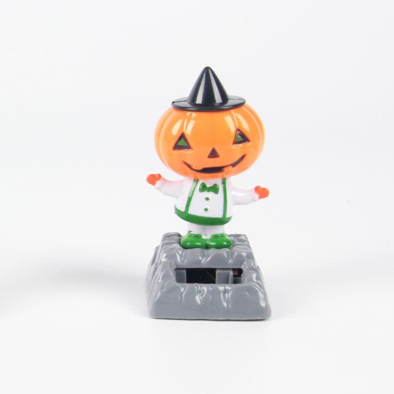 Solar Powered Dancing Halloween Swinging Animated Bobble Dancer Toy Car Decor Boy Girl Handcrafted Gift Birthday Present Party