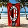 Ac Milan Strandtuch Schnelltrocknend Weiche Mikrofaser Bequem Leicht Geeignet Für Sport Reisen Schwimmen Yoga Badezimmer Strand Und Pool