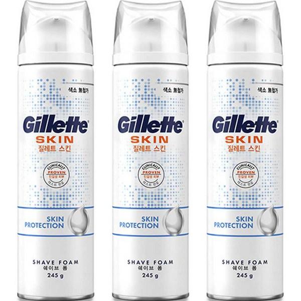 

Пена для бритья Gillette Skintech, 245 г, 3 шт., корейское бритвенное лезвие