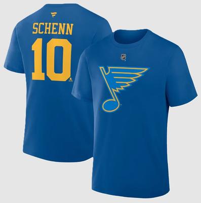 St. Niebieska koszulka z imieniem i numerem Louisa Blue Schenna Rozmiar S-5XL Nadruk Unisex