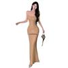 2024 Women's Socialite Rhinestone Slimming Evening Dress - Trendy Fashion