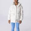 (WMNS) Converse Fashion Mid Down Jacket Asia Sizing 'White' Women's 10025220-A01
