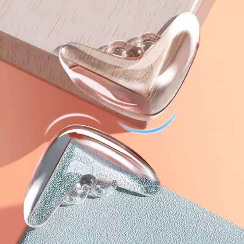 Weiche Silikon-Eckenschützer mit Aufprallschutz für Tische und Fenster