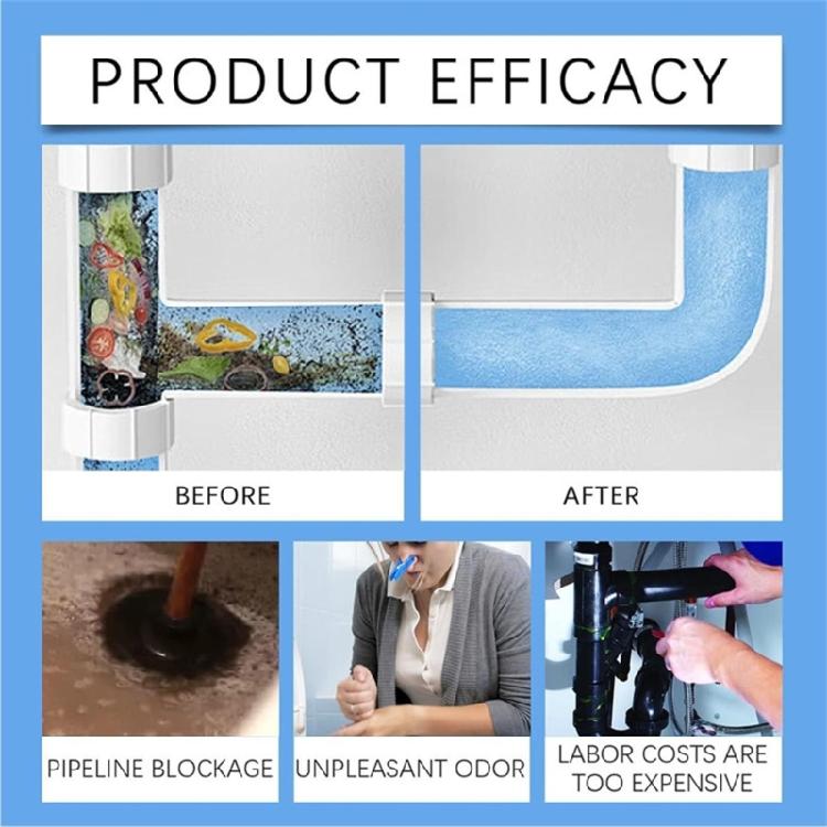 All Purpose Pipe Cleaning Fluid Drain Cleaner For Home Use Prevents Slow Drains And Recurring Blockages Household Supply