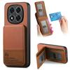 Handyhülle für Xiaomi Redmi Note 14 15 Pro Plus RFID Leder Kartenrückseite Mi Telefon Redmi 15c 14c Note 15 14 Pro+ Brieftaschen-Hülle