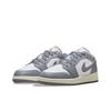 Jordan Air  1 Leather Low Comfortable Sports Minimalist Low Top Basketball Shoes Men Sneaker Gray 563460-065