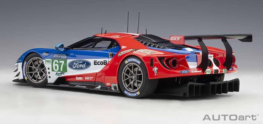 AUTOart Ford GT 2017 Le Mans 24 Hours LMGTE Pro Class 2nd Place Completed Product 81710 1/18 #67