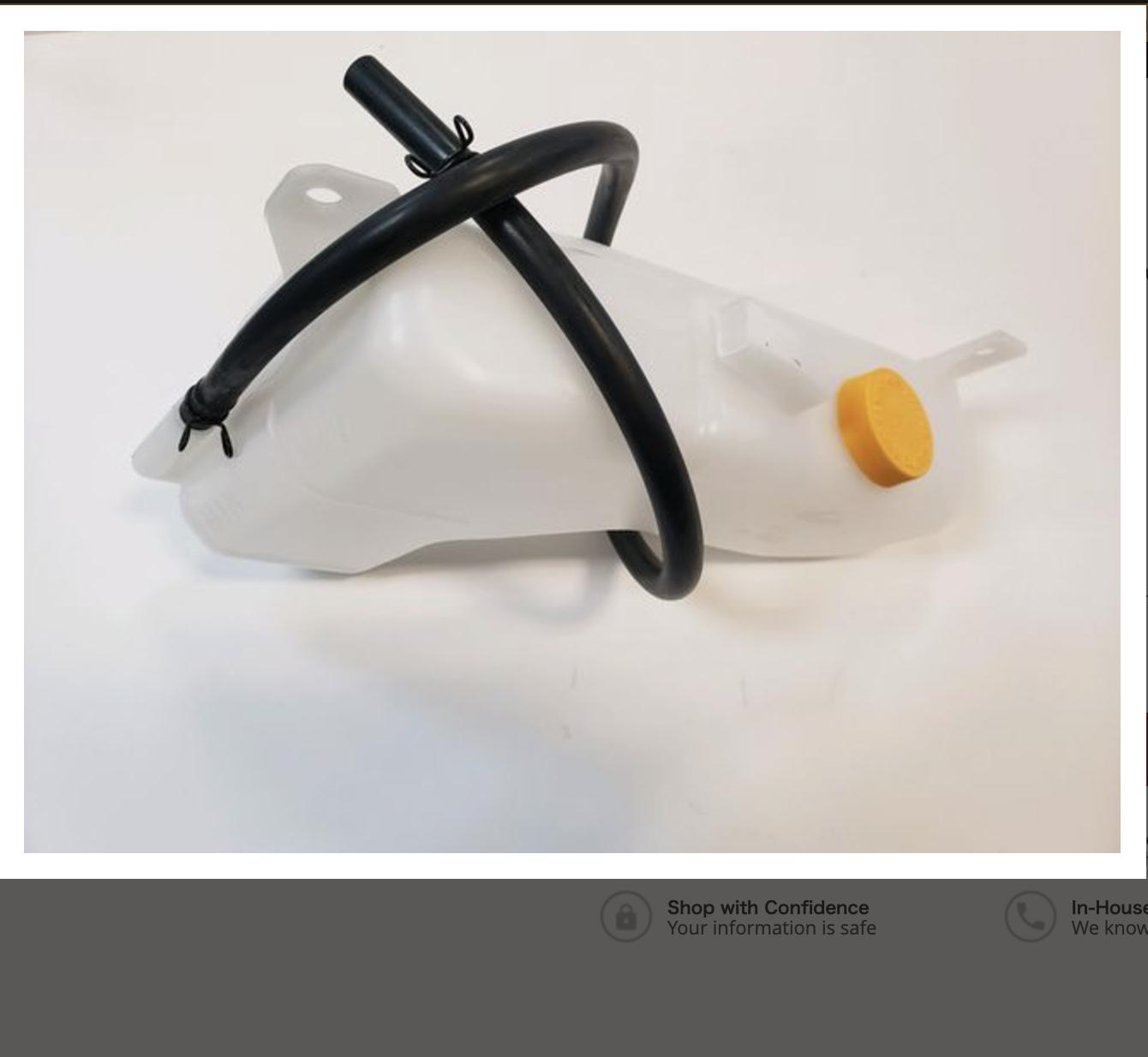 

Genuine NISSAN OEM Coolant Overflow Tank Reservoir for R33 R34 GTR 21710-15U00