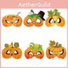 Autumn Pumpkin Mask Photo Prop For Thanksgiving Events Paper Craft Decorations
