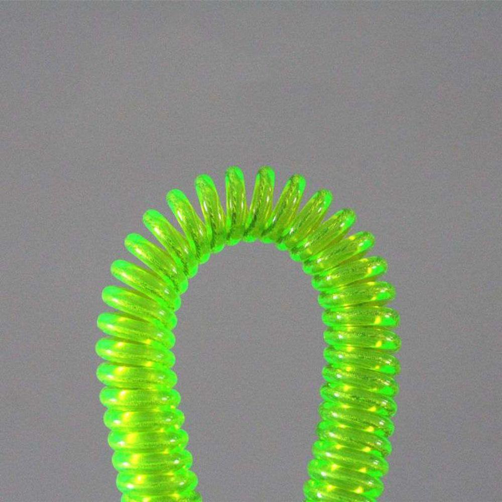 Key Cord Key Chain Spiral Coiled Lanyard Safety Rope Stretch Fishing Tools Spring Elastic Rope