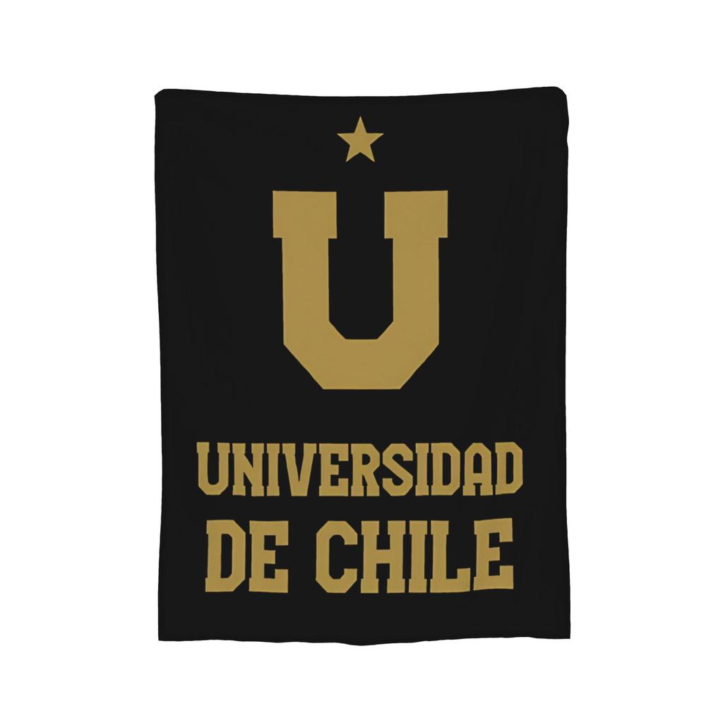 Club Universidad de Chile Copa Chile Flannel Throw Blanket Soccer Blanket for Home Car Super Warm Quilt,