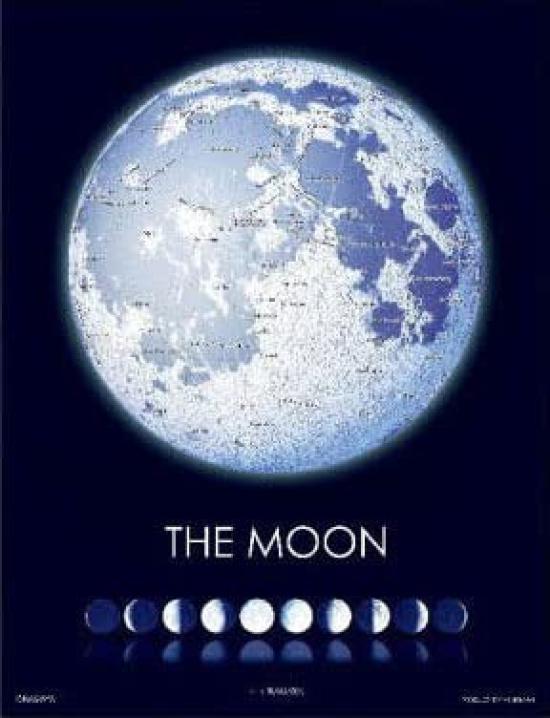 

Yanoman in 300 Piece Jigsaw Puzzle Puchi Puchi Light Series KAGAYA THE MOON World of the Moon x Piece Request Form with Glue and Spatula [Made Japan]