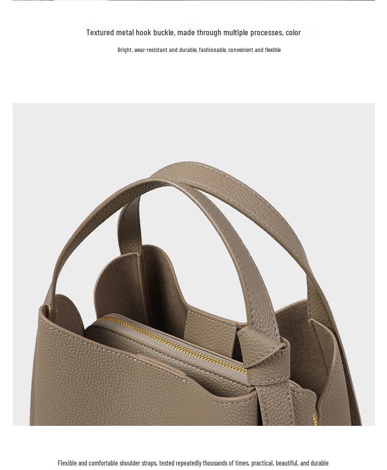 2026 Trendy Women's Crossbody Bucket Bag - Versatile Spring/Summer Handbag and Shoulder Bag