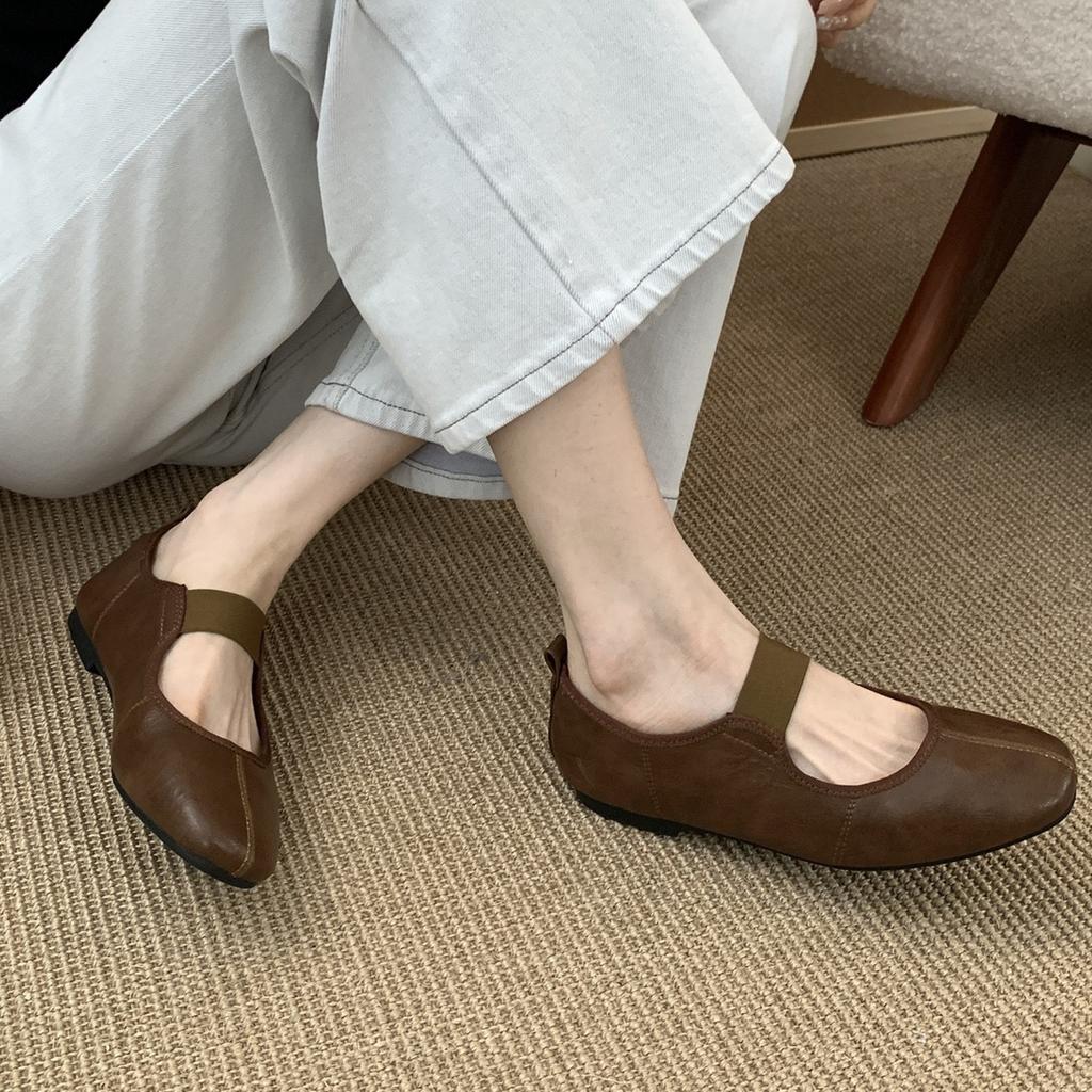 IPPEUM Mary Janes Women Ballet Flats Shoes Round Toe 2025 New  Ballerina Shoes