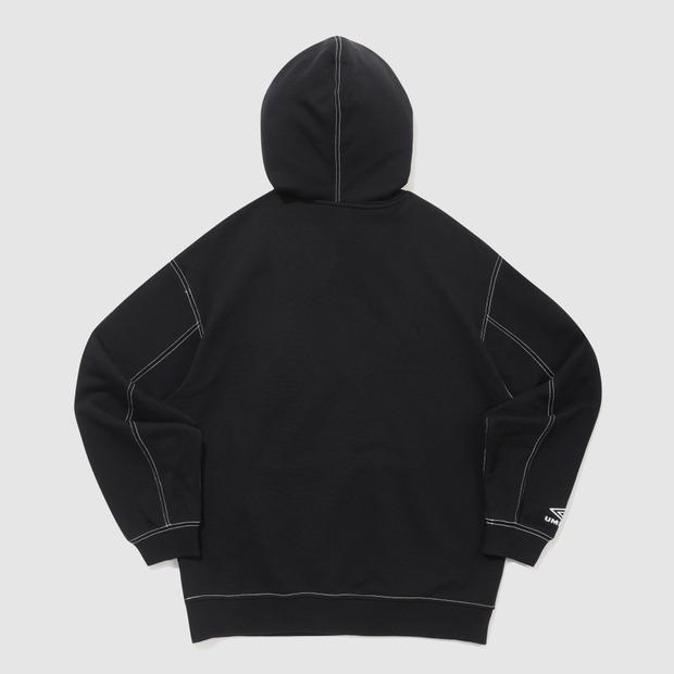 CCCRISPYYY Taslan Hoodie Black (Uq321Chd91) (A Type)