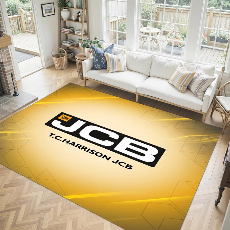JCB Design Crystal Velvet Carpet Cozy Non?Slip Printed Rug For Bedroom Living Room Entrance