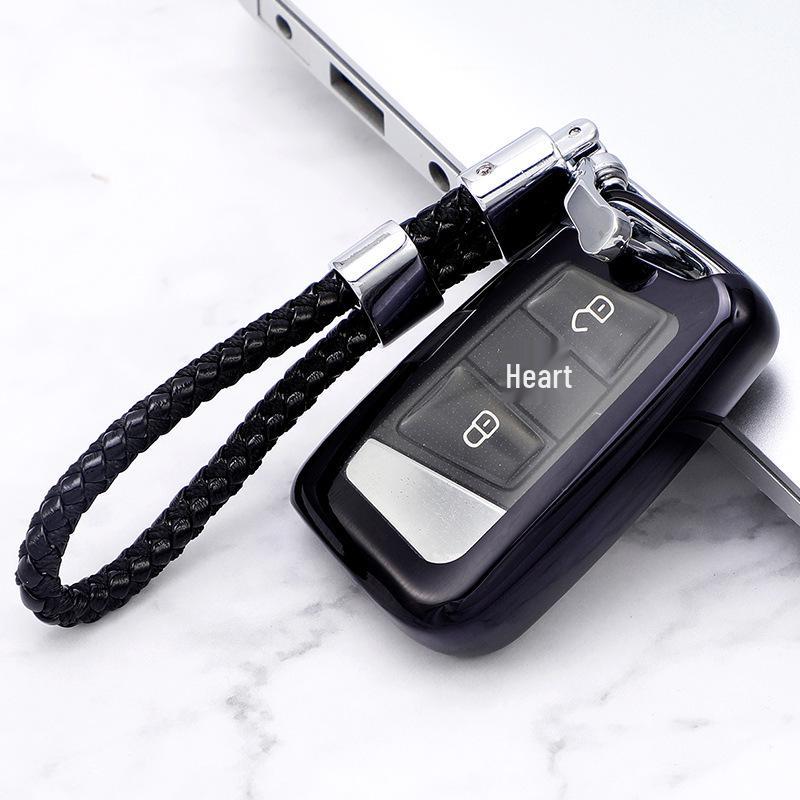 Volkswagen Magotan/Bora B8 Soft Rubber Car Key Protective Cover with Buckle