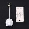 3pcs Stable Base Photo Clip White Memo Clamp Photo Holder Golf Ball Base  Sport Display