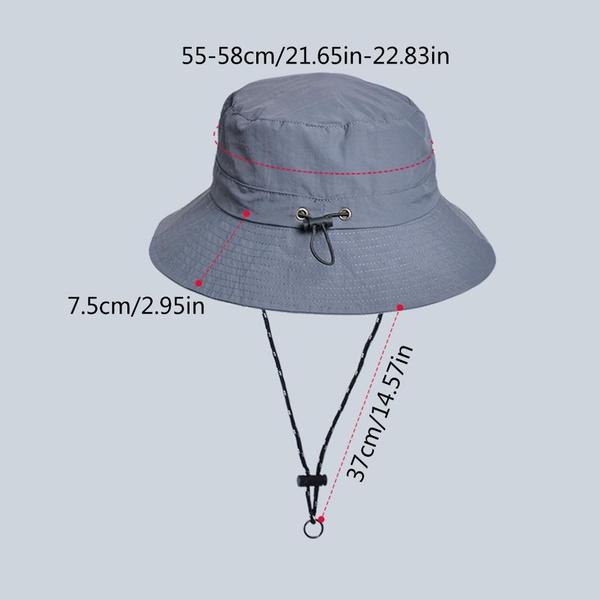 Chapeau de soleil imperméable Chapeau de pêche imperméable Chapeau de randonnée imperméable Chapeau de pêcheur imperméable Bob Chapeau de camping pliable