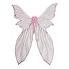 Magical Mermaid Fairy Wings Headpiece With Stickers Angel Wings Colorful Elf Cosplay Wing for Women Girls