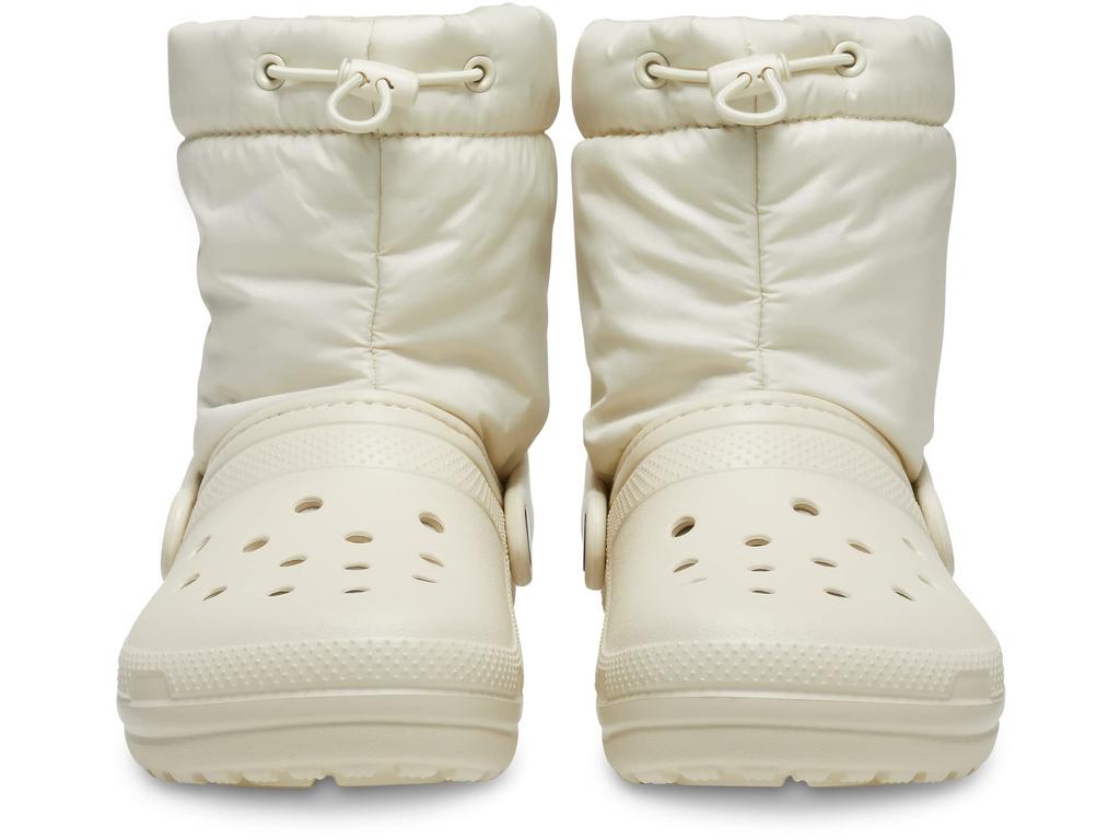 Botas Crocs Classic Lined Neo Puff Talla 28cm, Unisex, Hueso,