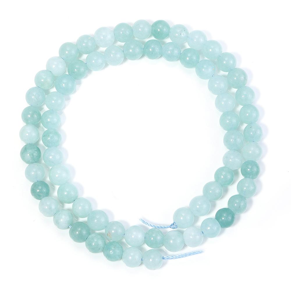 

Natural Burma Jade Stone Beads 6 8 10mm Green Round Loose Gemstone Beads for Jewelry Making DIY Necklace Bracelets Accessories