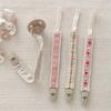 Embroidery Floral Soother Holder Ethnic Style Nipple Holder Clips  Children