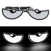 Motorcycle License Plate Screw Light Triangular Devil Eye Modified General Motorcycle Decorative Accessories Car Light