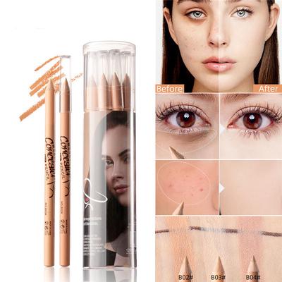 Concealer Pen Waterproof Full Coverage Concealer Long Lasting Face Scars Acne Cover Women Makeup Cosmetics Tool