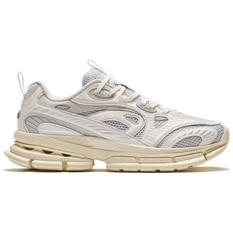 Anta Champion Series Durable Breathable Low-Top Running Shoes Men sneaker Off-White 112418805A-2