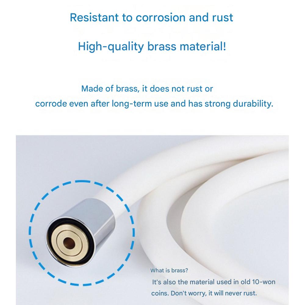 atojet Eco Shower Hose 360 Swivel Anti-Twist, Korean