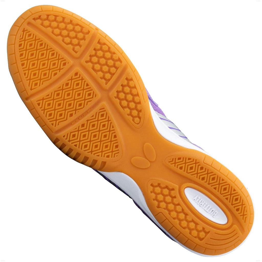 Butterfly Lezoline Reiss Table Tennis Shoes Unisex Indoor Grip Cushioning Durability 20.0 cm to 28.0 cm