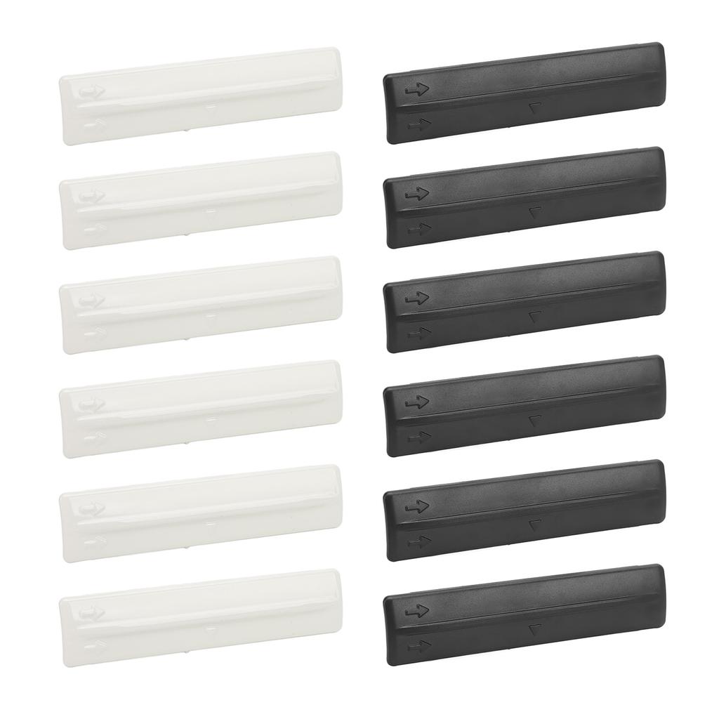 6-teiliges Dachträger-Entfernungsabdeckungs-Set aus hochfestem ABS für Dachtropfgestelle, Zierclips für Fj Cruiser 