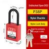 Weibada Industrial Lockout Tagout (LOTO) Safety Padlock