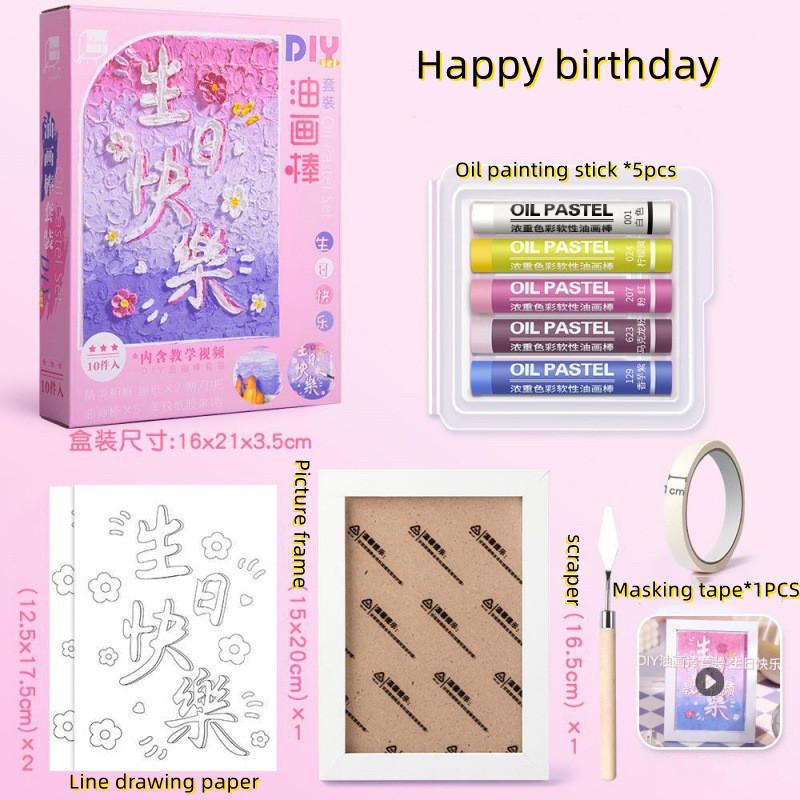 

Супермягкий насыщенный цвет, набор палочек для рисования маслом, художественная бумага для детской безопасности, нетоксичный карандаш для рисования для начинающих