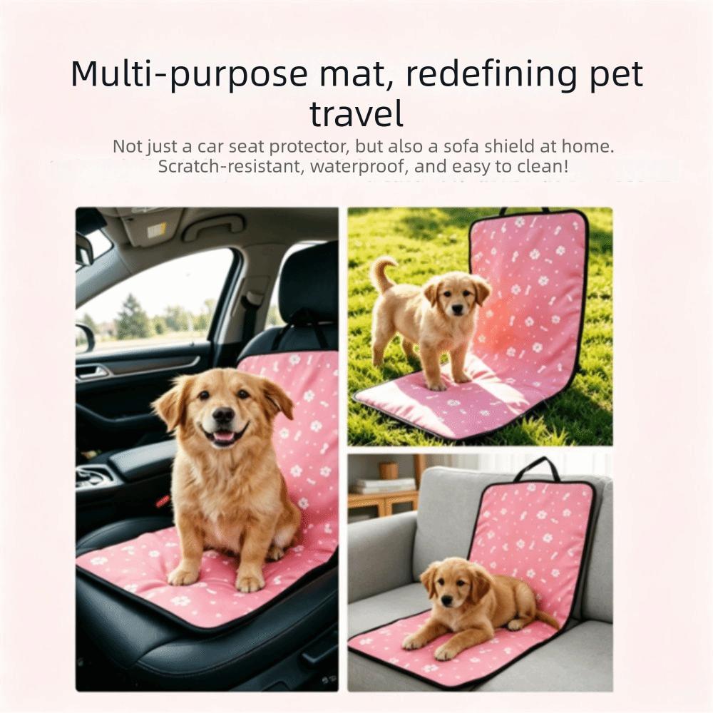 Single-Layer Dog Cat Car Mat Anti-Dirt Pet Car Seat Cover Pet Car Seat Cushion Outdoor Travel
