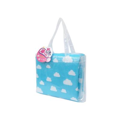 Towa Sangyo Leisure Cushion Leisure Cloud 120 X 180 Cm Sheet, Sheet, Blue, Approx.