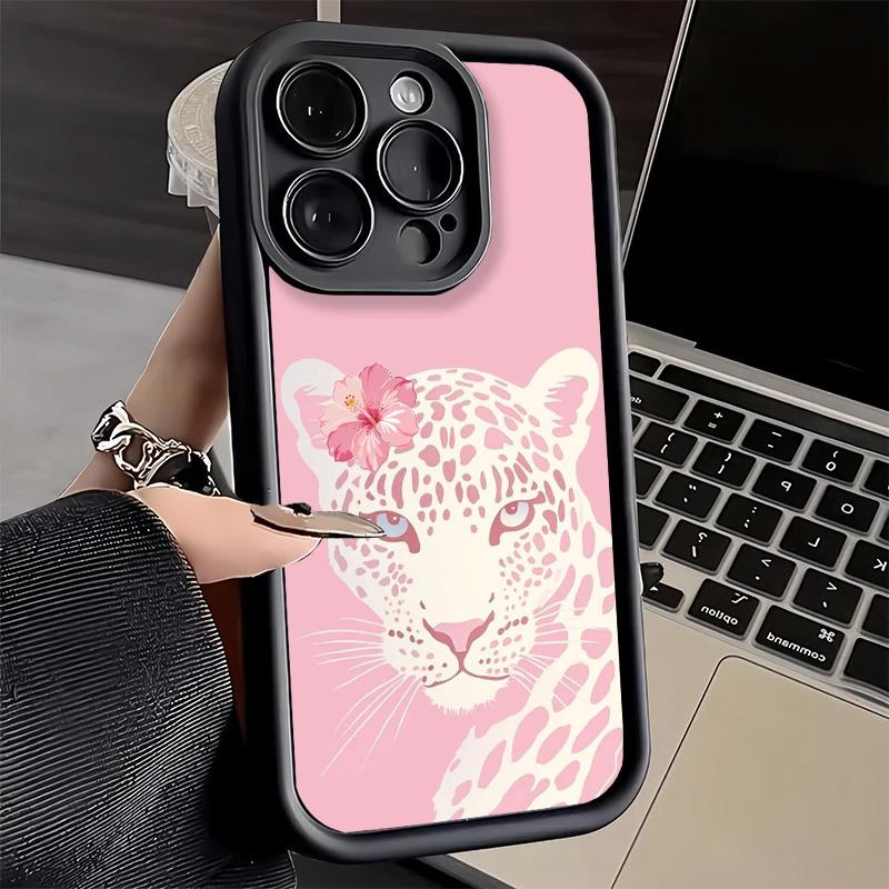 Phone Case for iPhone 17 Air 16E 15 16 Pro Max Girl Boss Lady Pink Cover 14 Plus 13 12 Mini Soft Shell Silicone Fundas