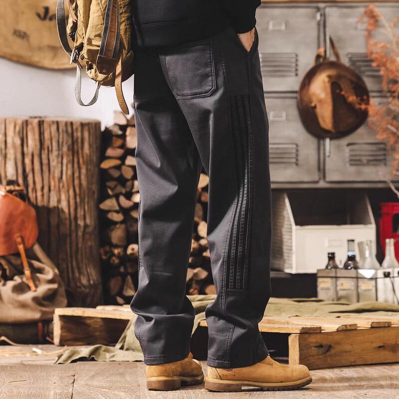 Men's American Retro Loose Straight Casual Pants