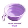 Portable TPE Folding Pet Bowl - Travel-Friendly Collapsible Water Dish for Dogs