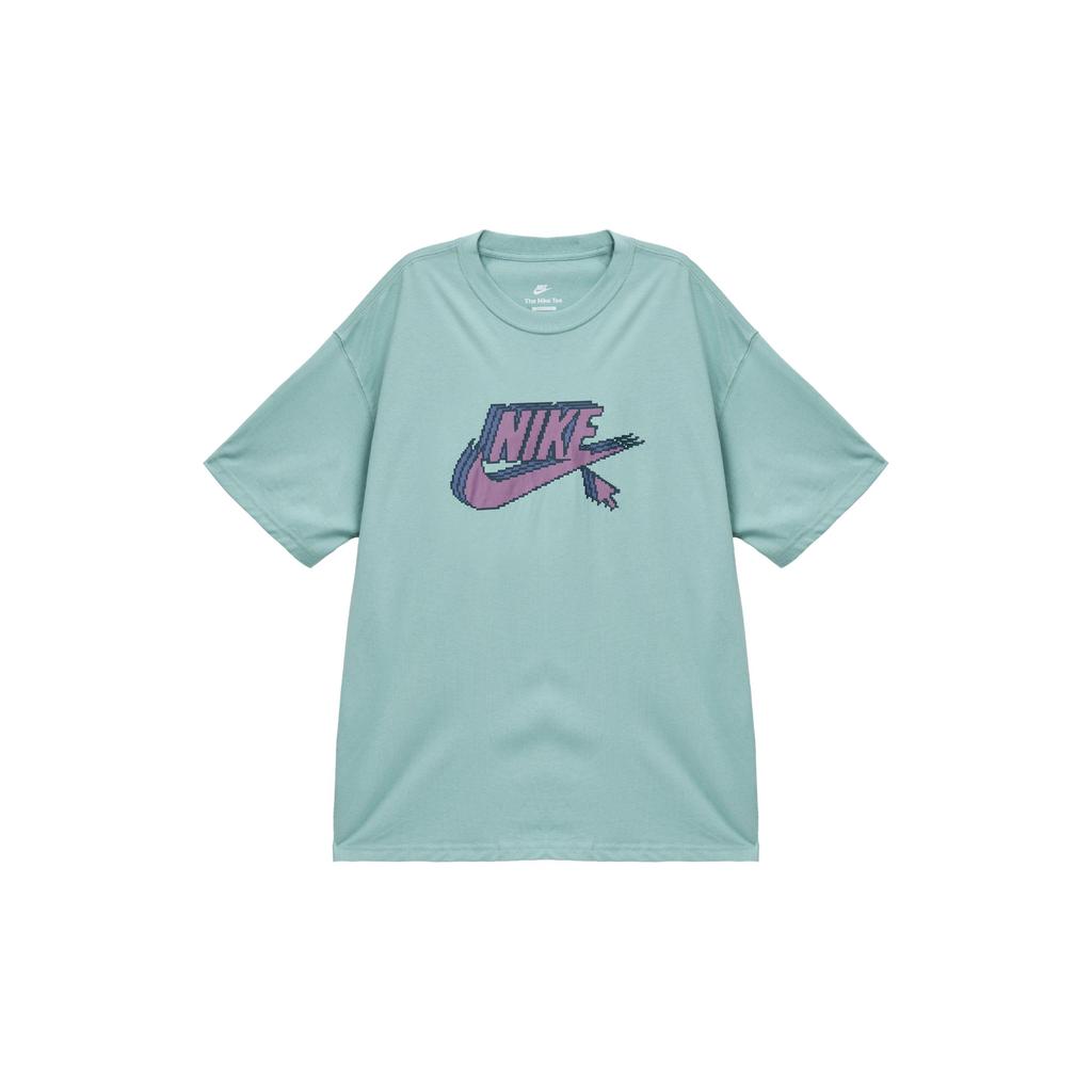 Nike Sportswear Letter Logo Print Loose Short Sleeve T-Shirt Men Tops Mineral FD1297-309