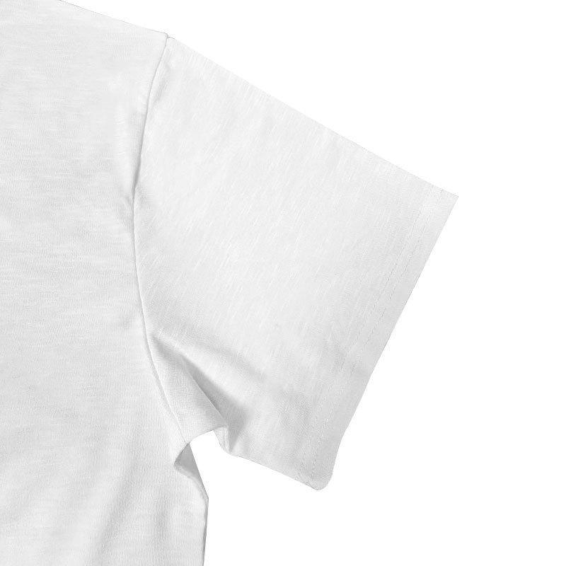 Heavyweight Bamboo Henry Collar Men's T-shirt Short-sleeved Summer Casual American Big Size Solid Colour Men's Button Up Tops